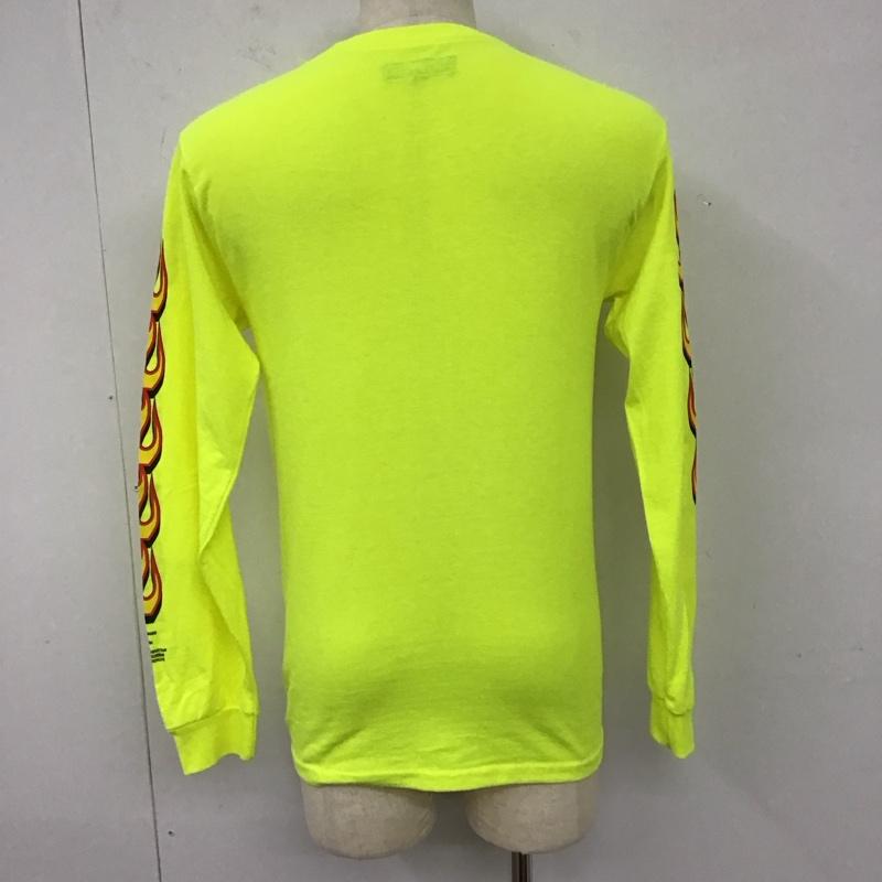 ネペンテス NEPENTHES カットソー 長袖 長袖カットソー クルーネックカットソー ロングスリーブカットソー プリントTシャツ S メンズ USED 古着 中古 10114712