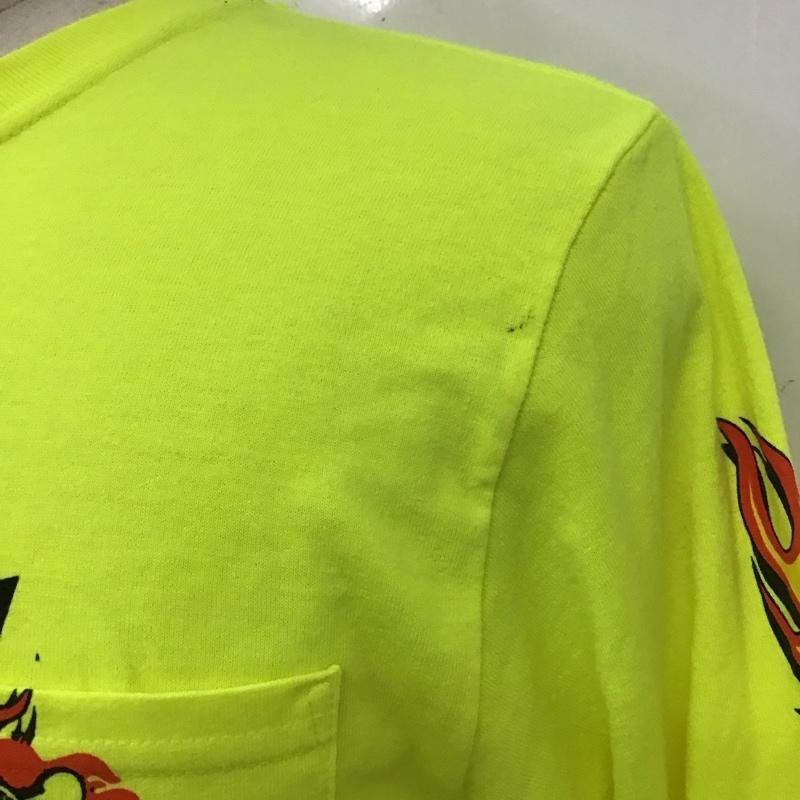 ネペンテス NEPENTHES カットソー 長袖 長袖カットソー クルーネックカットソー ロングスリーブカットソー プリントTシャツ S メンズ USED 古着 中古 10114712