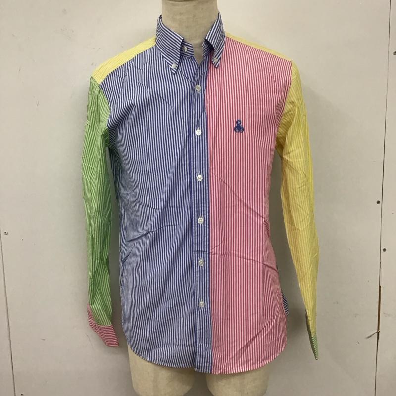 ソフネット SOPHNET. シャツ、ブラウス 長袖 長袖シャツ ストライプシャツ カラーシャツ 長袖カットソー ボタンダウンシャツ M メンズ USED 古着 中古 10114714