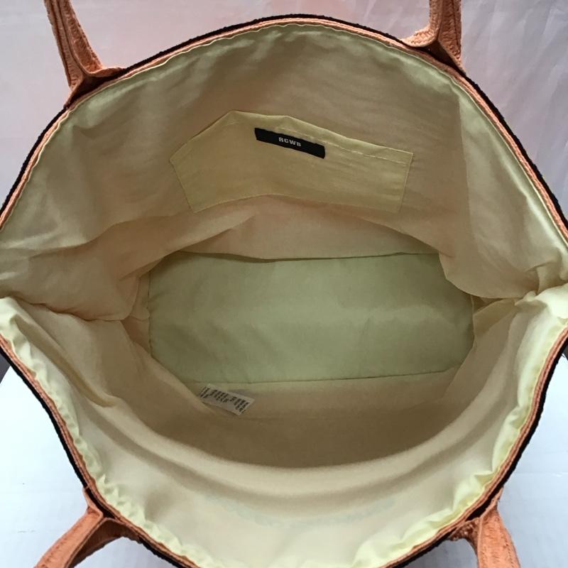 ロデオクラウンズ Rodeo Crowns トートバッグ トートバッグ フリンジ ロゴ、文字 橙 / オレンジ / orange レディース USED 古着 中古 10116069