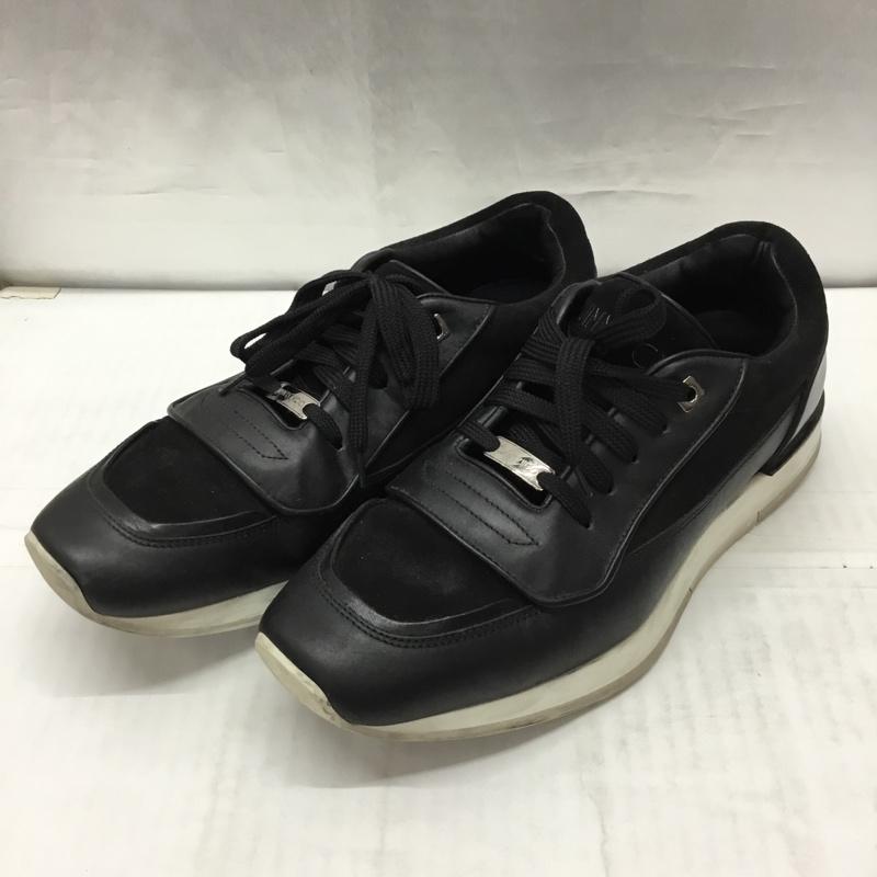 ジミーチュウ JIMMY CHOO スニーカー スニーカー ロゴ、文字 黒 / ブラック / black メンズ USED 古着 中古 10117592