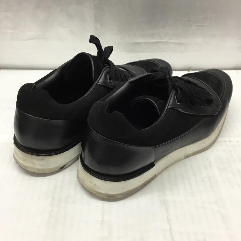 ジミーチュウ JIMMY CHOO スニーカー スニーカー ロゴ、文字 黒 / ブラック / black メンズ USED 古着 中古 10117592