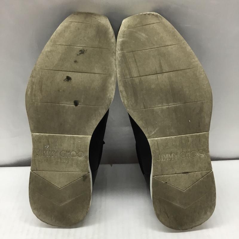 ジミーチュウ JIMMY CHOO スニーカー スニーカー ロゴ、文字 黒 / ブラック / black メンズ USED 古着 中古 10117592