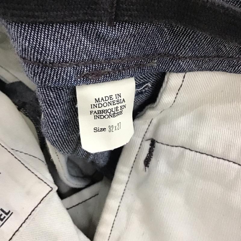 ダブルアールエル RRL パンツ デニム、ジーンズ デニムパンツ カーゴパンツ 32インチ 無地 インディゴ / インディゴ / Indigo メンズ USED 古着 中古 10118083