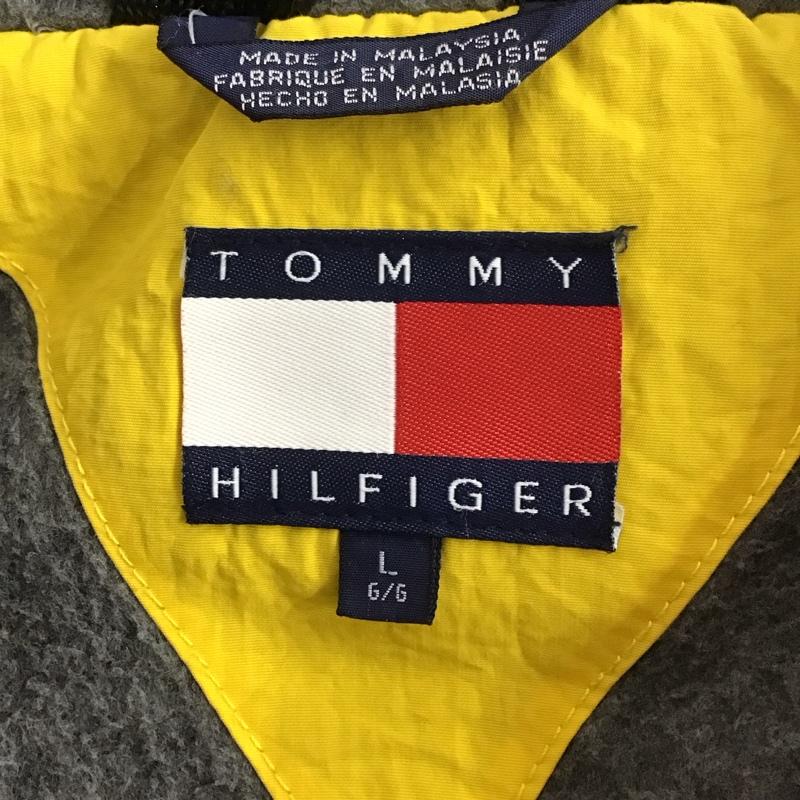 トミーヒルフィガー TOMMY HILFIGER ジャケット、上着 ジャケット、ブレザー ジップアップジャケット ジャンパー ジャケット カジュアルジャケット アウター L ロゴ、文字 マルチカラー / マルチカラー / multicolor メンズ USED 古着 中古 10124808