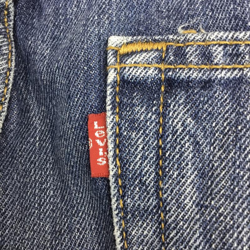 リーバイス Levi s パンツ デニム、ジーンズ 501　WPL-423 34インチ 無地 インディゴ / インディゴ /  メンズ USED 古着 中古 10125239