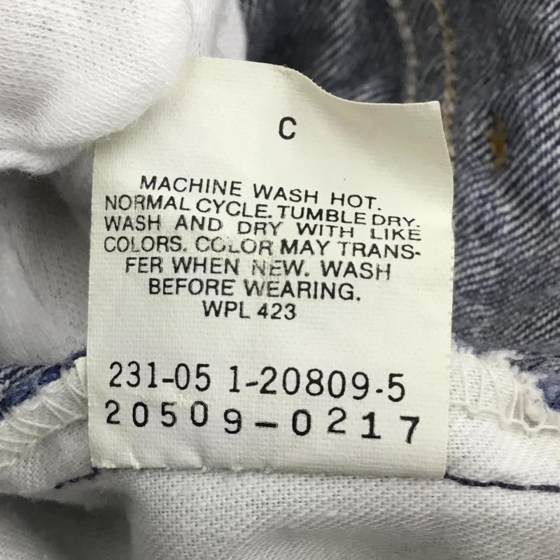 リーバイス Levi s パンツ デニム、ジーンズ USA製　20509-0217 33インチ 無地 インディゴ / インディゴ /  メンズ USED 古着 中古 10125240