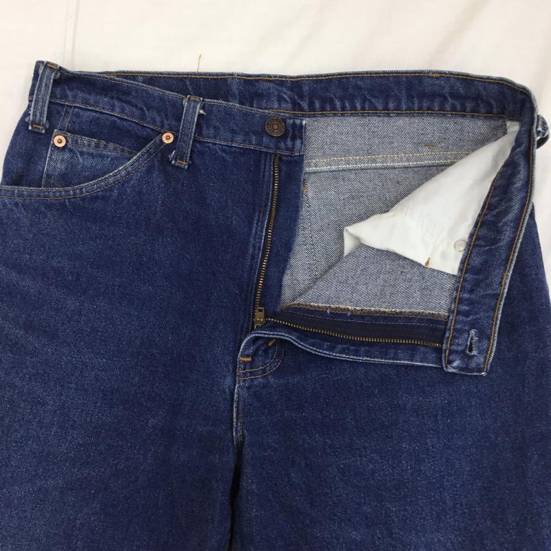 リーバイス Levi s パンツ デニム、ジーンズ USA製　20509-0217 33インチ 無地 インディゴ / インディゴ /  メンズ USED 古着 中古 10125240