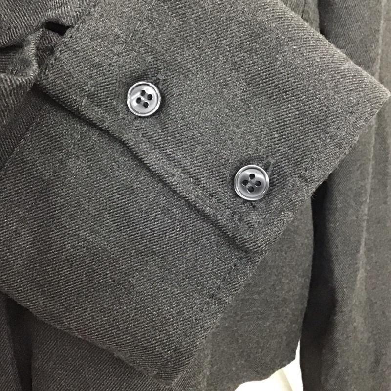 ザラ ZARA シャツ、ブラウス 長袖 長袖シャツ 無地シャツ カラーシャツ ショート丈 S 無地 灰 / グレー /  レディース USED 古着 中古 10125246