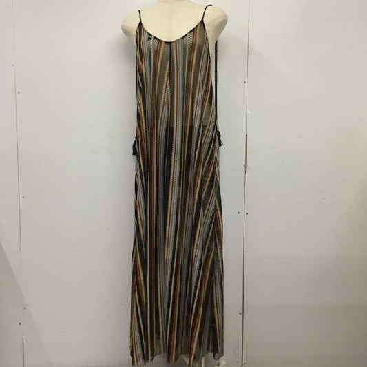 ザラ ZARA ワンピース ロングスカート ロングワンピース ノースリーブワンピース フレアスカート S ストライプ マルチカラー / マルチカラー /  レディース USED 古着 中古 10125257