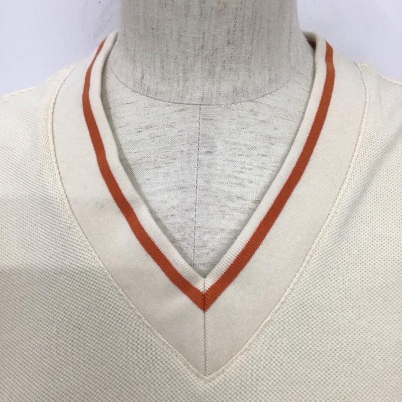 アディダス adidas ワンピース ロングスカート IK7862 V NECK M ロゴ、文字 X プリント アイボリー / アイボリー /  レディース USED 古着 中古 10125259