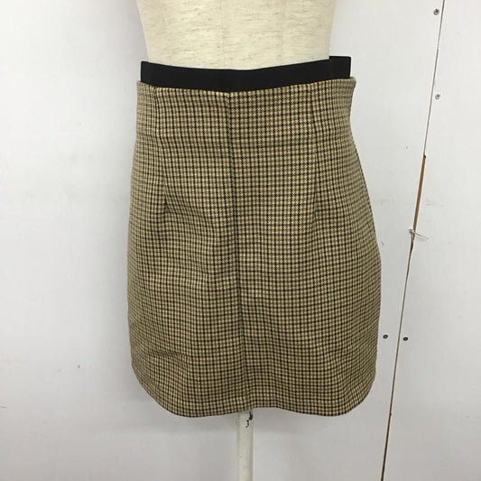 ザラ ZARA スカート ミニスカート タイトスカート ミニスカート チェックスカート M チェック マルチカラー / マルチカラー /  レディース USED 古着 中古 10125260