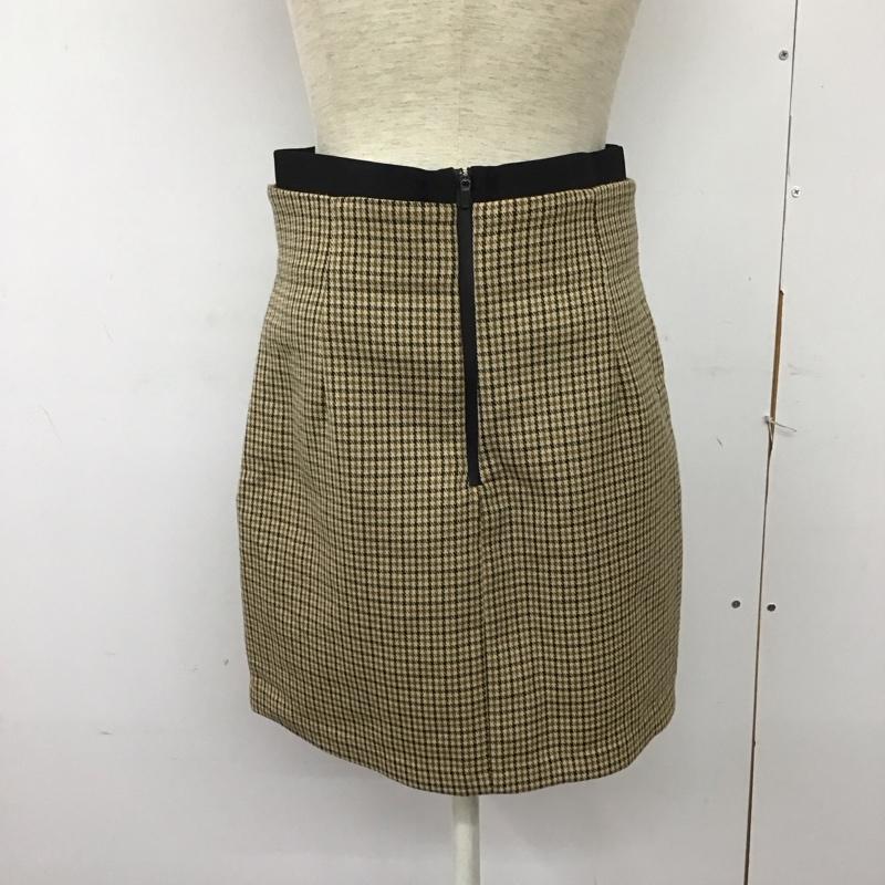 ザラ ZARA スカート ミニスカート タイトスカート ミニスカート チェックスカート M チェック マルチカラー / マルチカラー /  レディース USED 古着 中古 10125260