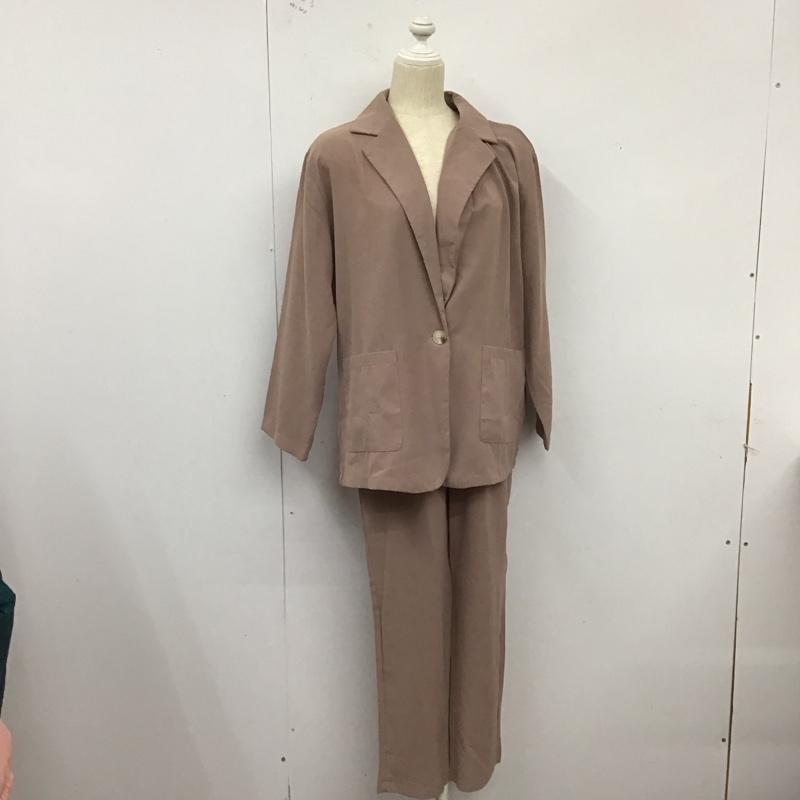 フィフス fifth セットアップ セットアップ セットアップ 長袖ジャケット スラックスパンツ 2点セット 無地 マルチカラー / マルチカラー /  レディース USED 古着 中古 10125266