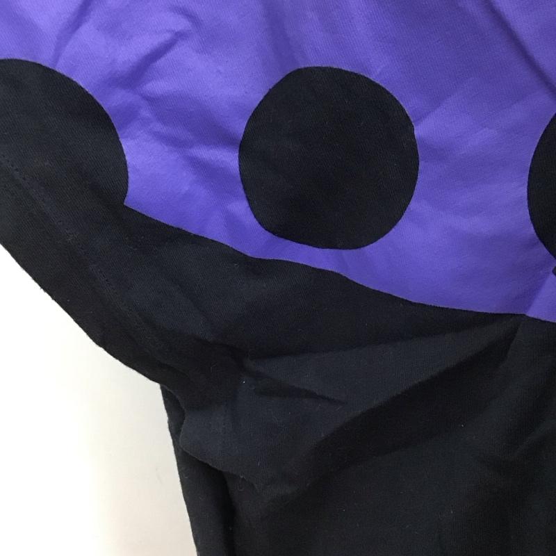 メルシーボークー mercibeaucoup, カットソー 半袖 半袖カットソー プリントTシャツ クルーワイドネックカットソー 1 プリント 黒 / ブラック /  レディース USED 古着 中古 10125268