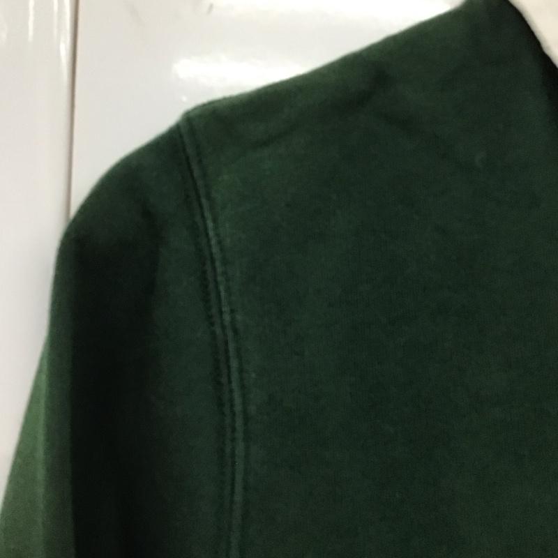 ポロラルフローレン POLO RALPH LAUREN カットソー 長袖 長袖カットソー カラーシャツ ポロシャツ スウェット M ロゴ、文字 緑 / グリーン /  ボーイズ USED 古着 中古 10125273