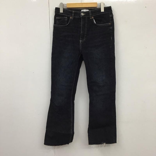 ザラ ZARA パンツ デニム、ジーンズ デニムパンツ スリムパンツ カジュアルパンツ ストレッチパンツ 40 無地 インディゴ / インディゴ /  レディース USED 古着 中古 10125274
