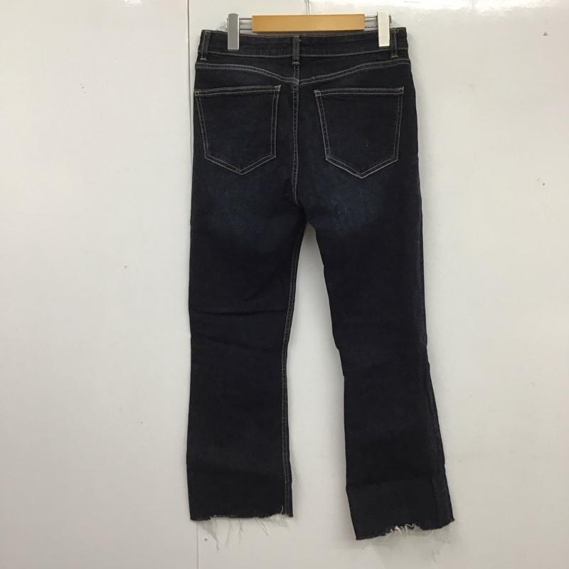 ザラ ZARA パンツ デニム、ジーンズ デニムパンツ スリムパンツ カジュアルパンツ ストレッチパンツ 40 無地 インディゴ / インディゴ /  レディース USED 古着 中古 10125274