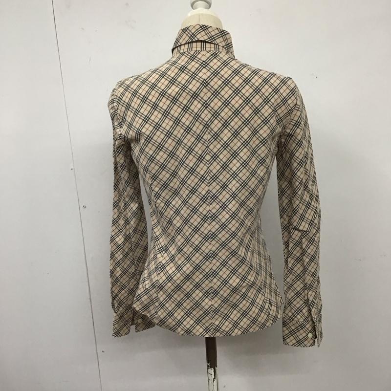 バーバリーロンドン Burberry London シャツ、ブラウス 長袖 長袖シャツ チェックシャツ カラーシャツ 38 チェック マルチカラー / マルチカラー /  レディース USED 古着 中古 10125283