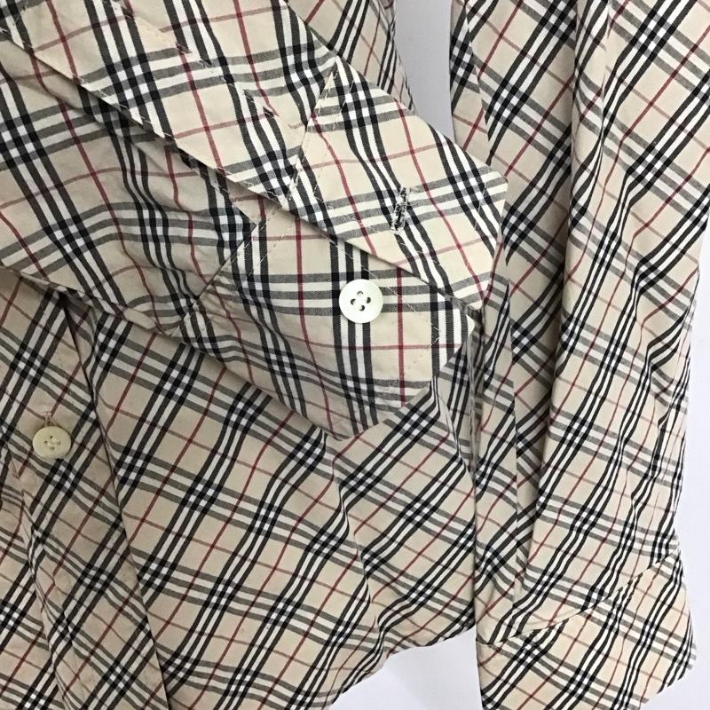 バーバリーロンドン Burberry London シャツ、ブラウス 長袖 長袖シャツ チェックシャツ カラーシャツ 38 チェック マルチカラー / マルチカラー /  レディース USED 古着 中古 10125283