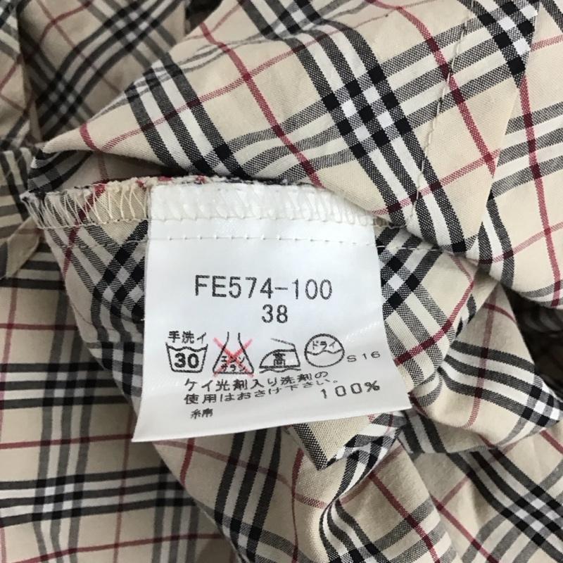バーバリーロンドン Burberry London シャツ、ブラウス 長袖 長袖シャツ チェックシャツ カラーシャツ 38 チェック マルチカラー / マルチカラー /  レディース USED 古着 中古 10125283