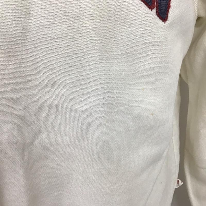 ラルフローレン RALPHLAUREN トレーナー 長袖 長袖トレーナー スウェット クルーネック プルオーバー ロゴ、文字 白 / ホワイト /  メンズ USED 古着 中古 10125288