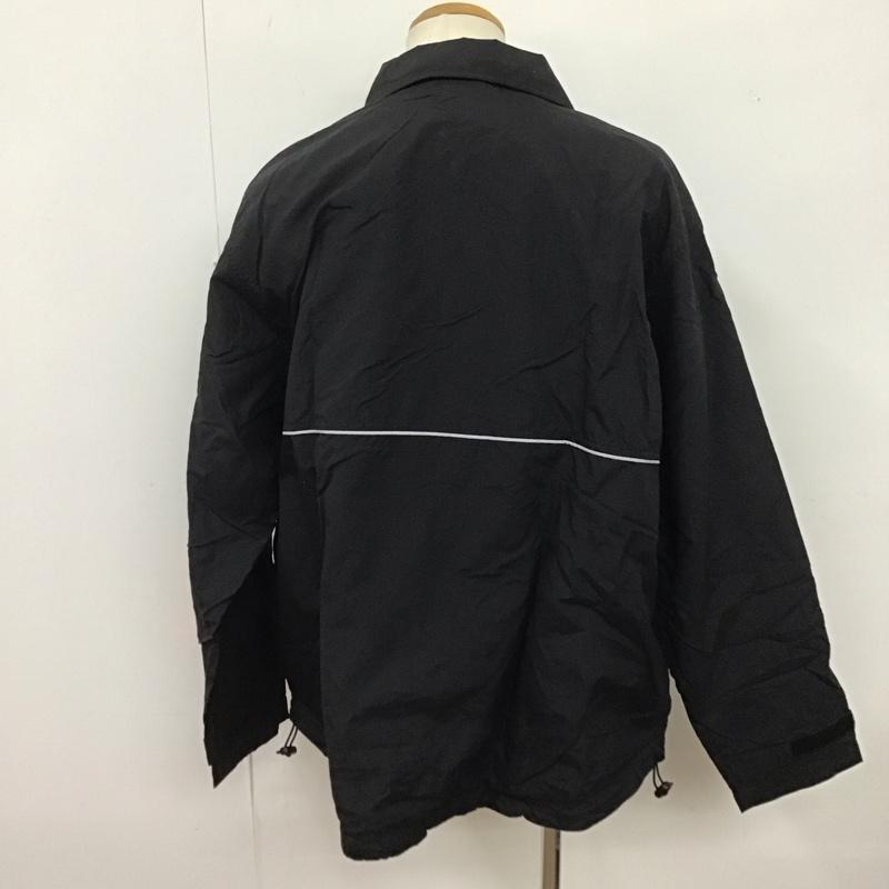 ディッキーズ Dickies ジャケット、上着 ジャンパー、ブルゾン ジップアップジャケット カラージャケット アウター XL 無地 黒 / ブラック /  メンズ USED 古着 中古 10125299