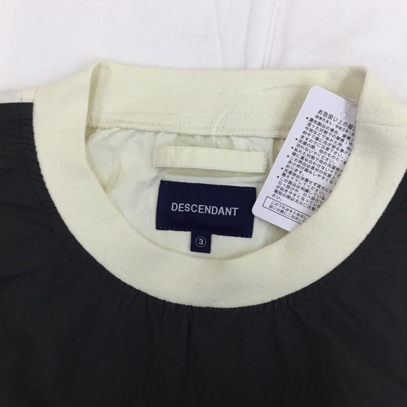 ディセンダント DESCENDANT ジャケット、上着 ジャンパー、ブルゾン NYLON SMOCK　ナイロン　スモック　ディセンダント 3 ロゴ、文字 X プリント X 無地 チャコールグレー / チャコールグレー / X アイボリー / アイボリー /  メンズ USED 古着 中古 10125302