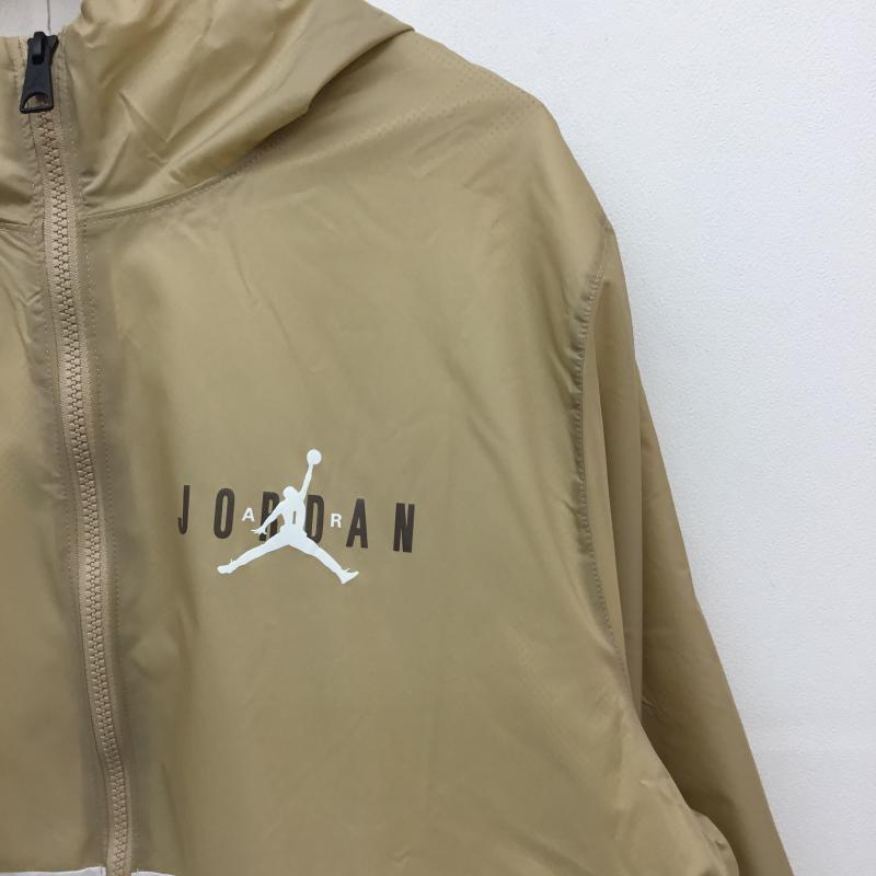 ナイキ NIKE ジャケット、上着 ジャンパー、ブルゾン DV7650-277　ジョーダン エッセンシャル ハイブリッド ウーヴン ジャケット XL プリント X ロゴ、文字 白 / ホワイト / X ベージュ / ベージュ /  メンズ USED 古着 中古 10125306