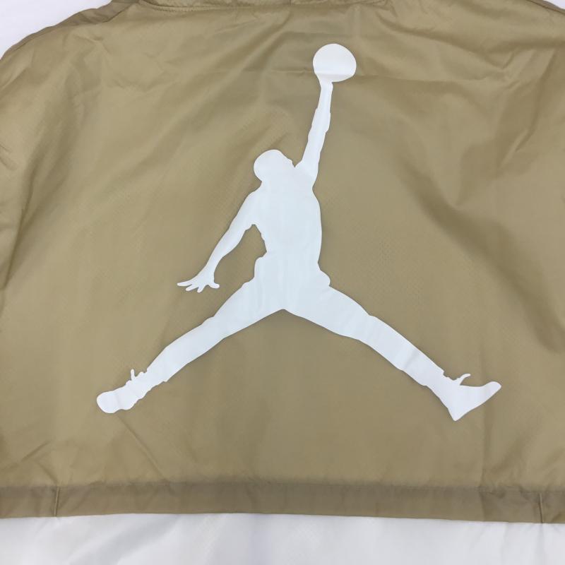 ナイキ NIKE ジャケット、上着 ジャンパー、ブルゾン DV7650-277　ジョーダン エッセンシャル ハイブリッド ウーヴン ジャケット XL プリント X ロゴ、文字 白 / ホワイト / X ベージュ / ベージュ /  メンズ USED 古着 中古 10125306