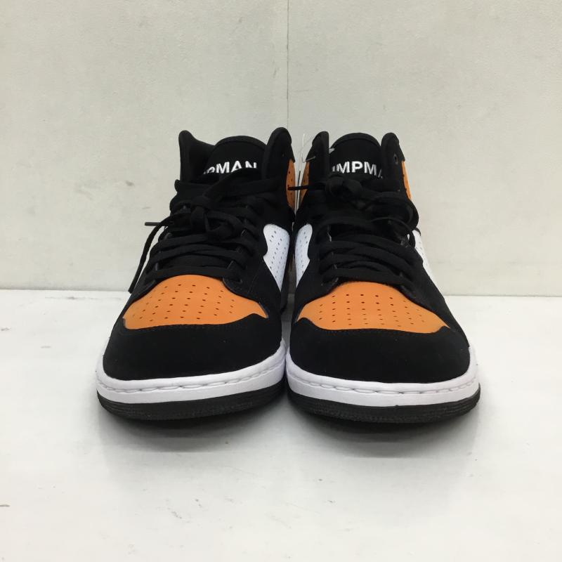 ナイキ NIKE スニーカー スニーカー AR3762-008 NIKE JORDAN ACCESS ナイキ ジョーダン アクセス 29.0cm ロゴ、文字 黒 / ブラック / X 橙 / オレンジ /  メンズ USED 古着 中古 10125307