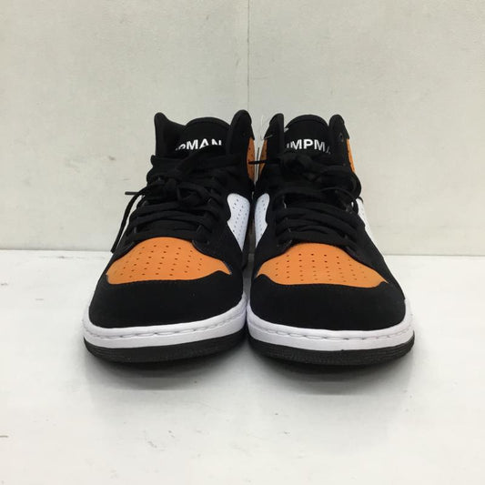 ナイキ NIKE スニーカー スニーカー AR3762-008 NIKE JORDAN ACCESS ナイキ ジョーダン アクセス 29.0cm ロゴ、文字 黒 / ブラック / X 橙 / オレンジ /  メンズ USED 古着 中古 10125307