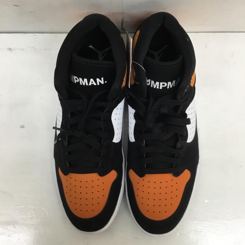 ナイキ NIKE スニーカー スニーカー AR3762-008 NIKE JORDAN ACCESS ナイキ ジョーダン アクセス 29.0cm ロゴ、文字 黒 / ブラック / X 橙 / オレンジ /  メンズ USED 古着 中古 10125307