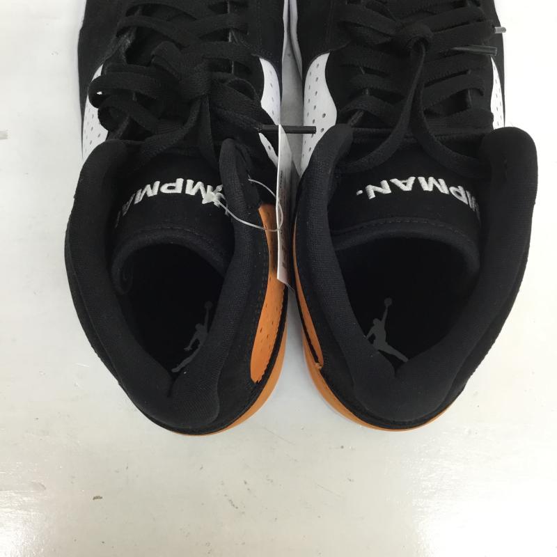ナイキ NIKE スニーカー スニーカー AR3762-008 NIKE JORDAN ACCESS ナイキ ジョーダン アクセス 29.0cm ロゴ、文字 黒 / ブラック / X 橙 / オレンジ /  メンズ USED 古着 中古 10125307