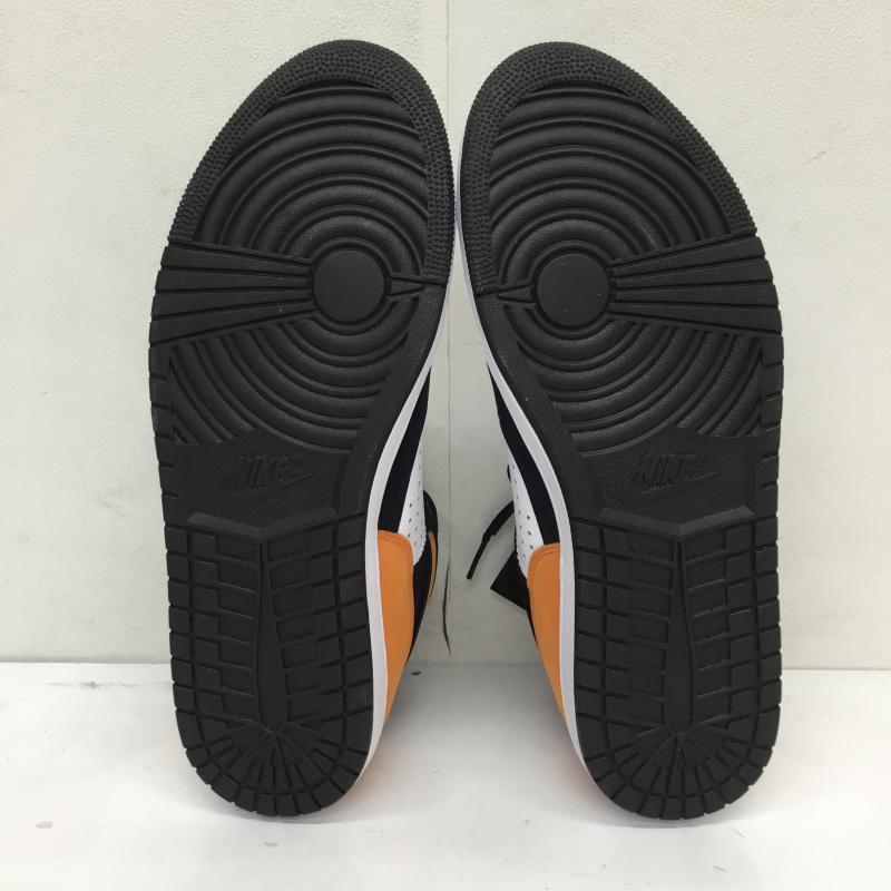 ナイキ NIKE スニーカー スニーカー AR3762-008 NIKE JORDAN ACCESS ナイキ ジョーダン アクセス 29.0cm ロゴ、文字 黒 / ブラック / X 橙 / オレンジ /  メンズ USED 古着 中古 10125307
