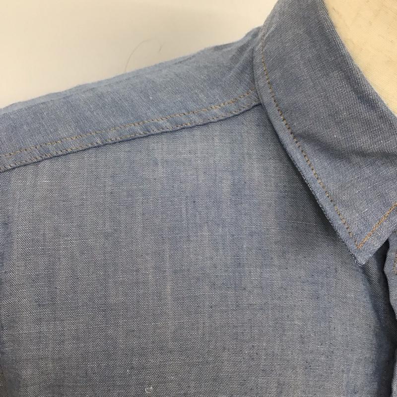 リーバイス Levi s シャツ、ブラウス 長袖 長袖シャツ 無地シャツ カラーシャツ 70s ヴィンテージ M 無地 インディゴ / インディゴ /  メンズ USED 古着 中古 10125328