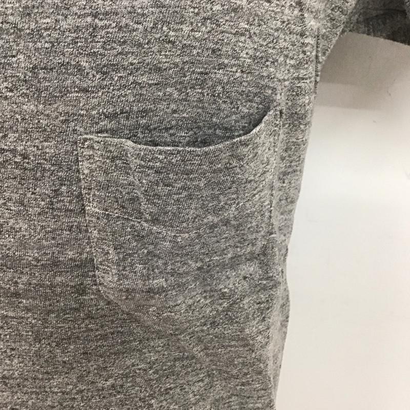 フィルメランジェ FilMelange Tシャツ 半袖 半袖カットソー プリントTシャツ クルーネックカットソー 3 無地 灰 / グレー /  メンズ USED 古着 中古 10125332