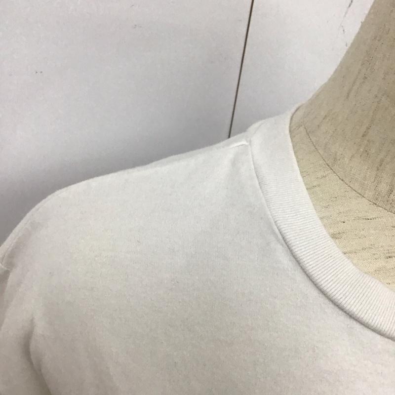 ロデオクラウンズ Rodeo Crowns Tシャツ 半袖 半袖カットソー プリントTシャツ クルーネックカットソー dickies FREE プリント 白 / ホワイト /  レディース USED 古着 中古 10125341