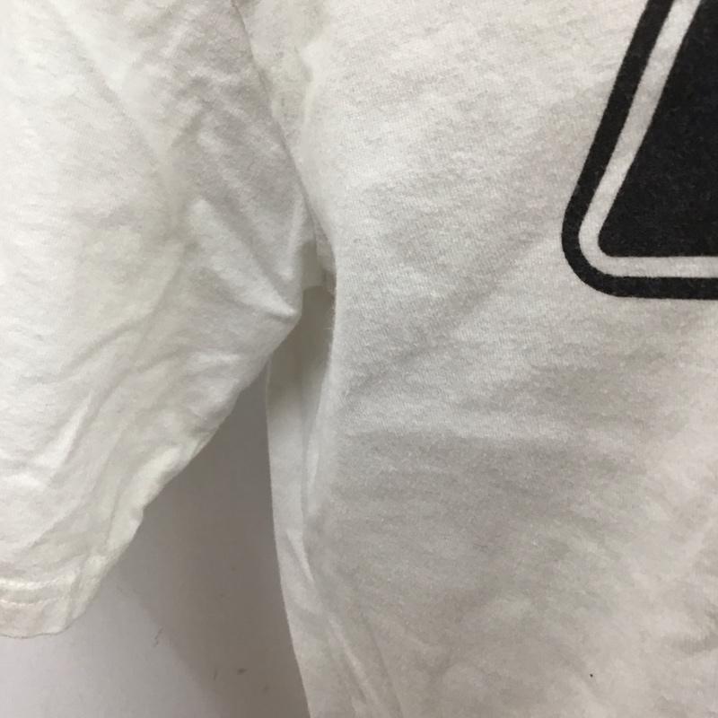 ロデオクラウンズ Rodeo Crowns Tシャツ 半袖 半袖カットソー プリントTシャツ クルーネックカットソー dickies FREE プリント 白 / ホワイト /  レディース USED 古着 中古 10125341