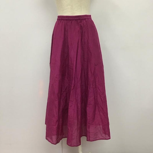 フリークスストア FREAK S STORE スカート ロングスカート ロングスカート フレアスカート カジュアルスカート FREE 無地 紫 / パープル /  レディース USED 古着 中古 10125343