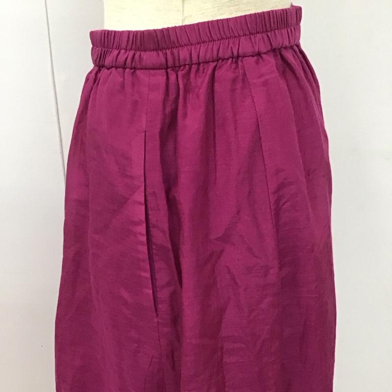 フリークスストア FREAK S STORE スカート ロングスカート ロングスカート フレアスカート カジュアルスカート FREE 無地 紫 / パープル /  レディース USED 古着 中古 10125343