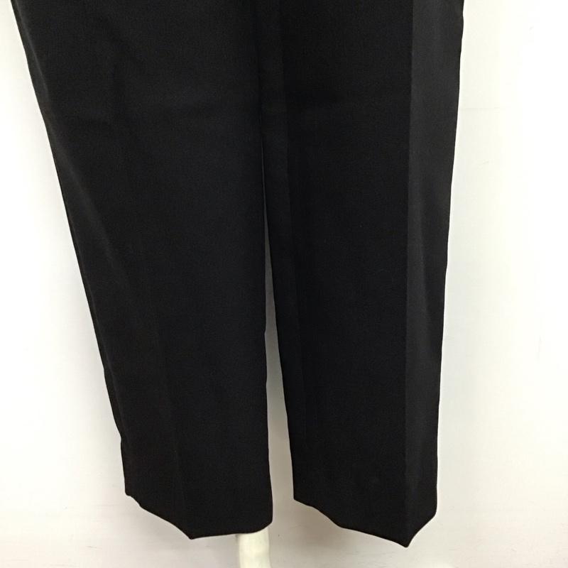 ザラ ZARA パンツ スラックス スラックスパンツ ワイドパンツ センタータックパンツ S 無地 黒 / ブラック /  レディース USED 古着 中古 10125347