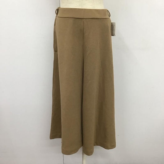 ビス ViS パンツ ワークパンツ、ペインターパンツ ワイドパンツ カジュアルパンツ スラックス ガチョウパンツ S 無地 茶 / ブラウン /  レディース USED 古着 中古 10125366