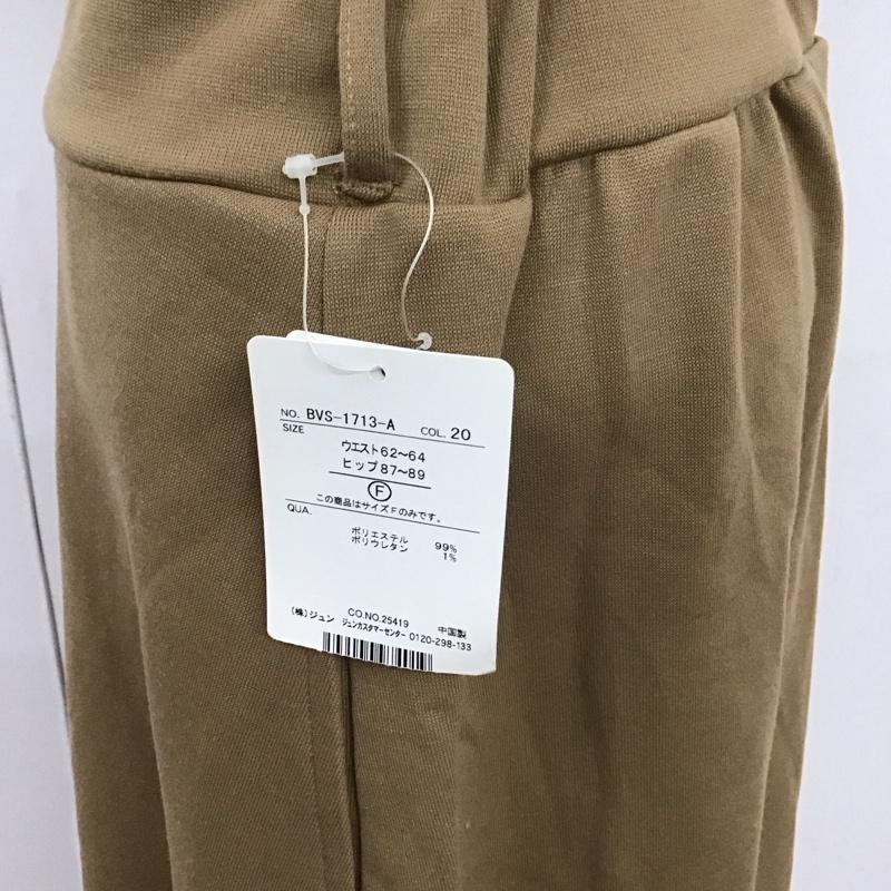 ビス ViS パンツ ワークパンツ、ペインターパンツ ワイドパンツ カジュアルパンツ スラックス ガチョウパンツ S 無地 茶 / ブラウン /  レディース USED 古着 中古 10125366