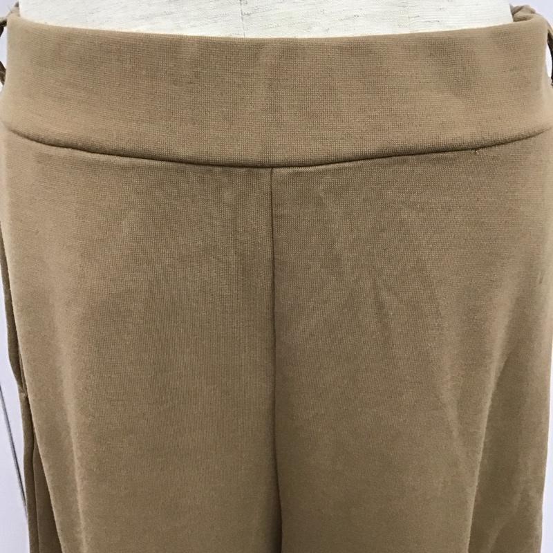 ビス ViS パンツ ワークパンツ、ペインターパンツ ワイドパンツ カジュアルパンツ スラックス ガチョウパンツ S 無地 茶 / ブラウン /  レディース USED 古着 中古 10125366