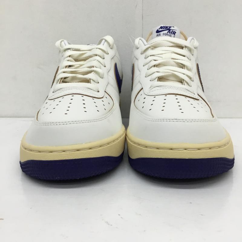 ナイキ NIKE スニーカー スニーカー FQ8103-133 Nike Women s Air Force 1  07 Sail/Pale Vanilla/Gold Suede/Deep Royal Blue ナイキ ウィメンズ エアフォース1  07 セイル/ペールバニラ/ゴールドスウェード/ 29.0cm ロゴ、文字 白 / ホワイト / X 青 / ブルー /  メンズ USED 古着 中古 10125391
