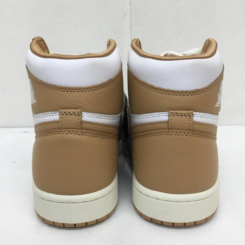 ナイキ NIKE スニーカー スニーカー FN6622-201 Nike Women s Air Jordan 1 Retro High OG Praline ナイキ ウィメンズ エアジョーダン1 レトロ ハイ OG プラリネ 28.5cm ロゴ、文字 白 / ホワイト / X 茶 / ブラウン /  メンズ USED 古着 中古 10125393
