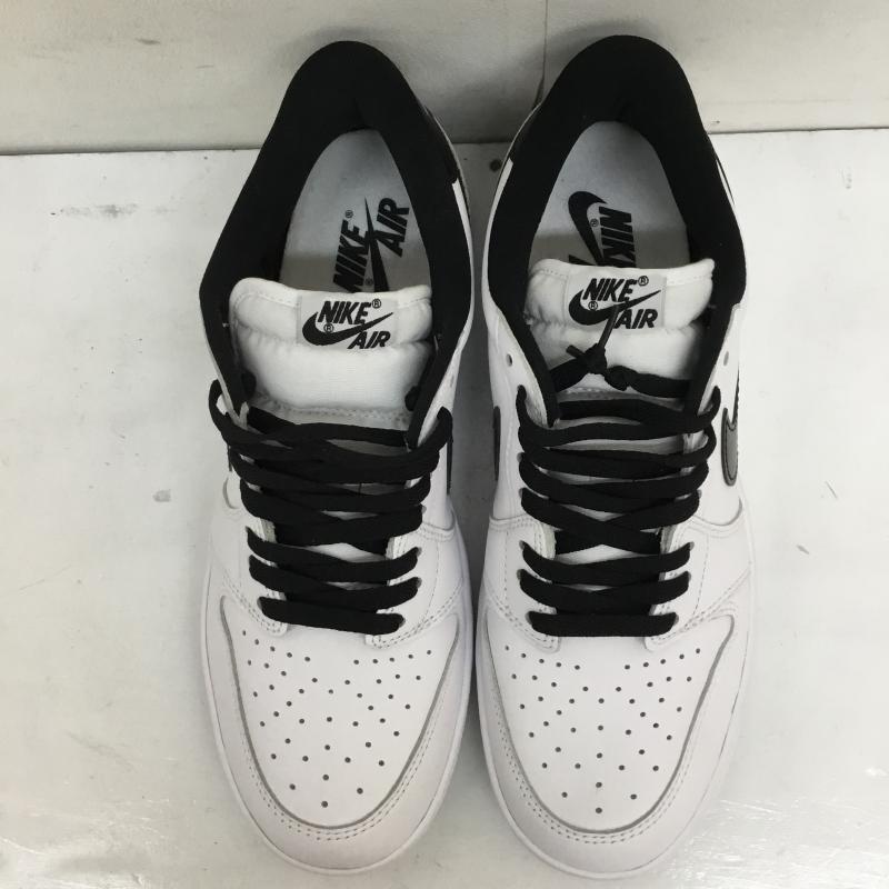 ナイキ NIKE スニーカー スニーカー FB9933-102 Nike Air Jordan 1 Low  85 Metallic Black ナイキ エアジョーダン1 ロー  85 メタリックブラック 28.0cm ロゴ、文字 白 / ホワイト / X 黒 / ブラック /  メンズ USED 古着 中古 10125395