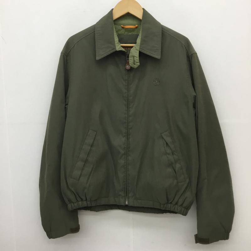 ティンバーランド Timberland ジャケット、上着 ジャンパー、ブルゾン S 無地 X ロゴ、文字 緑 / グリーン /  メンズ USED 古着 中古 10125401