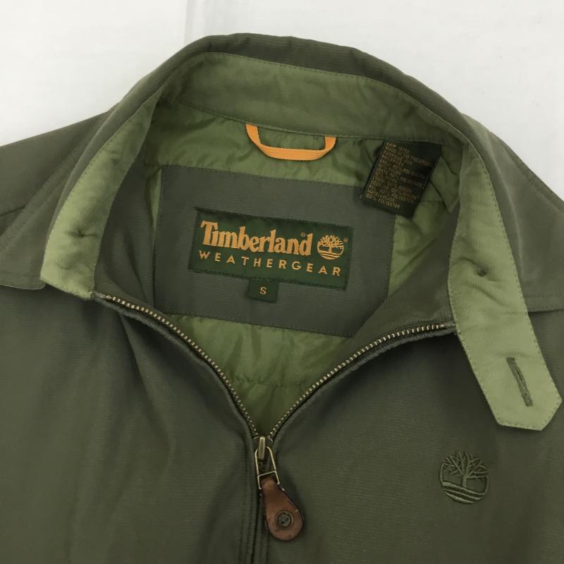 ティンバーランド Timberland ジャケット、上着 ジャンパー、ブルゾン S 無地 X ロゴ、文字 緑 / グリーン /  メンズ USED 古着 中古 10125401